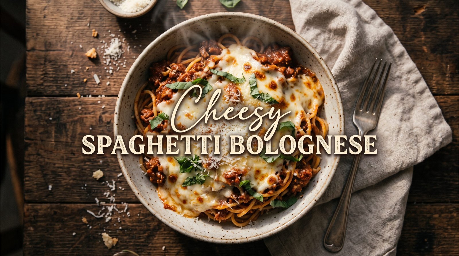 Easy Cheesy Spaghetti Bolognese Recipe – Quick & Delicious
