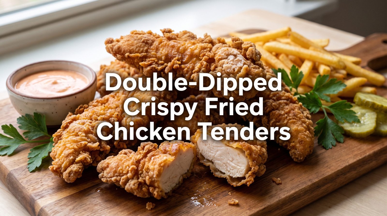 Crispy Fried Chicken Tenders – Extra Crunchy Recipe